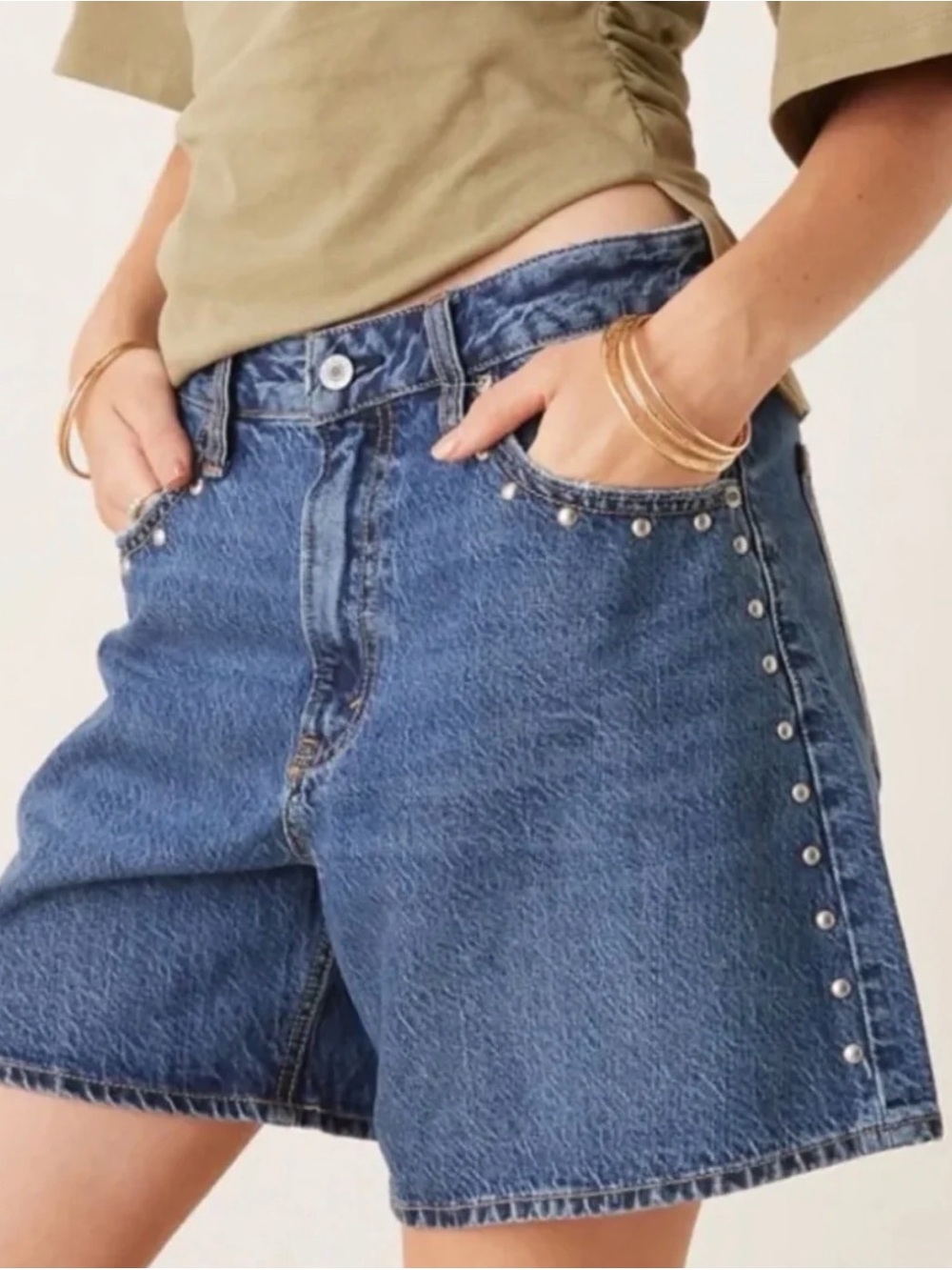 Abercrombie Curve Love Loose Short